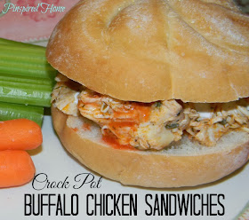 http://pinspiredhome.blogspot.com/2013/12/crock-pot-buffalo-chicken-sandwiches.html
