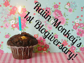 Raiin Monkey 1st Blogiversary