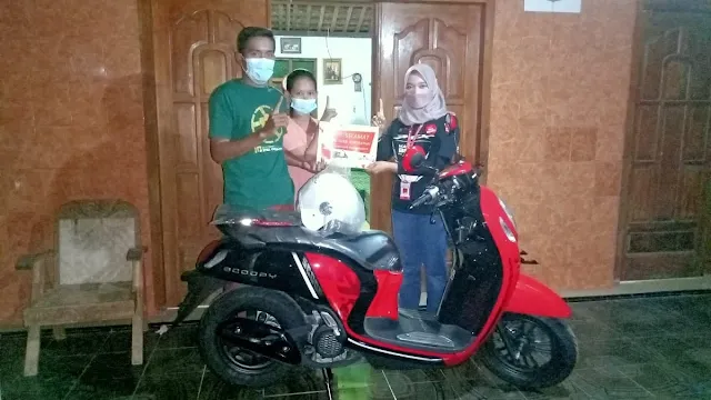 pemenang booking service honda