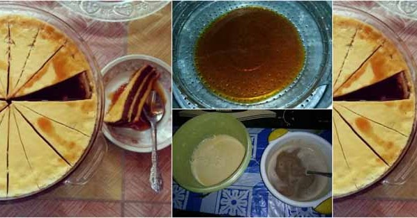 Resep Membuat Puding Custard Lapis Coklat by Suhartini 