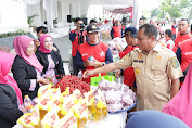 Upaya Atasi Inflasi, Pemkab Sergai Gelar Gernam dan Pasar Murah