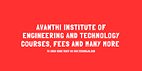 Avanthi Institute of Engineering and Technology