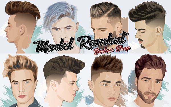 Top 25 Model Potongan Rambut  ala Barber Shop  yang Paling 