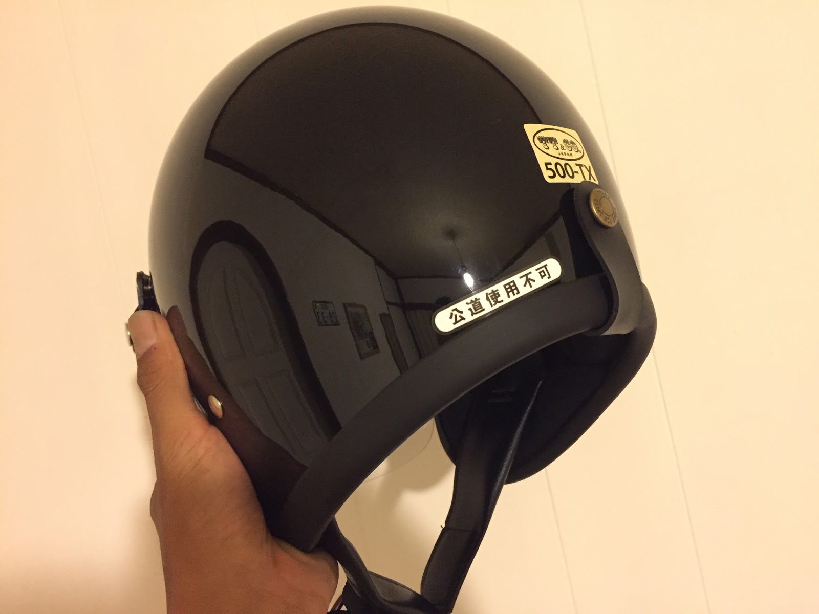 ちっさっ ジェットヘルメット新調 Tt Co 500 Tx Xl10