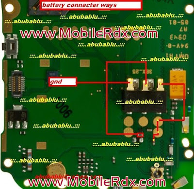 Nokia 2710 Battery Connecter Ways Jumper