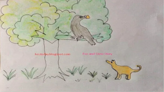 The fox and the crow story