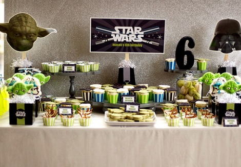 Star Wars Cumpleaños Ideas - Cómo organizar una fiesta infantil de Star Wars Sucre Art