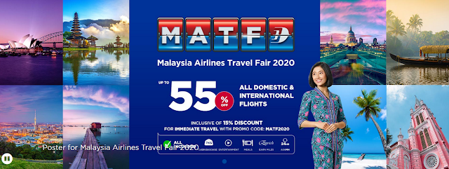 Malaysia Airlines Travel Fair 2020 (MATF) From 10 March Until 23 March