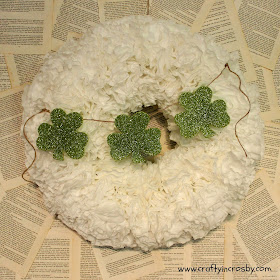 Interchangeable Wreath, March 17, St. Paddy's Day, St Patricks Day, Easy Holiday Decorating