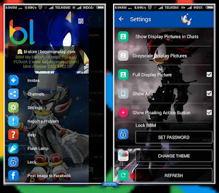 BBM whatsapp mod sonic