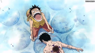 ワンピースアニメ 頂上戦争編 483話 エース 死亡 Portgas D. Ace | ONE PIECE Episode 483