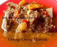 cara membuat oseng-oseng mercon, resep oseng-oseng mercon