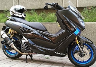 Modifikasi Nmax Hitam Doff Terbaru