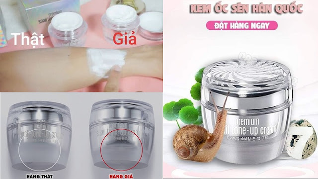 Cách phân biệt kem thật và kem giả