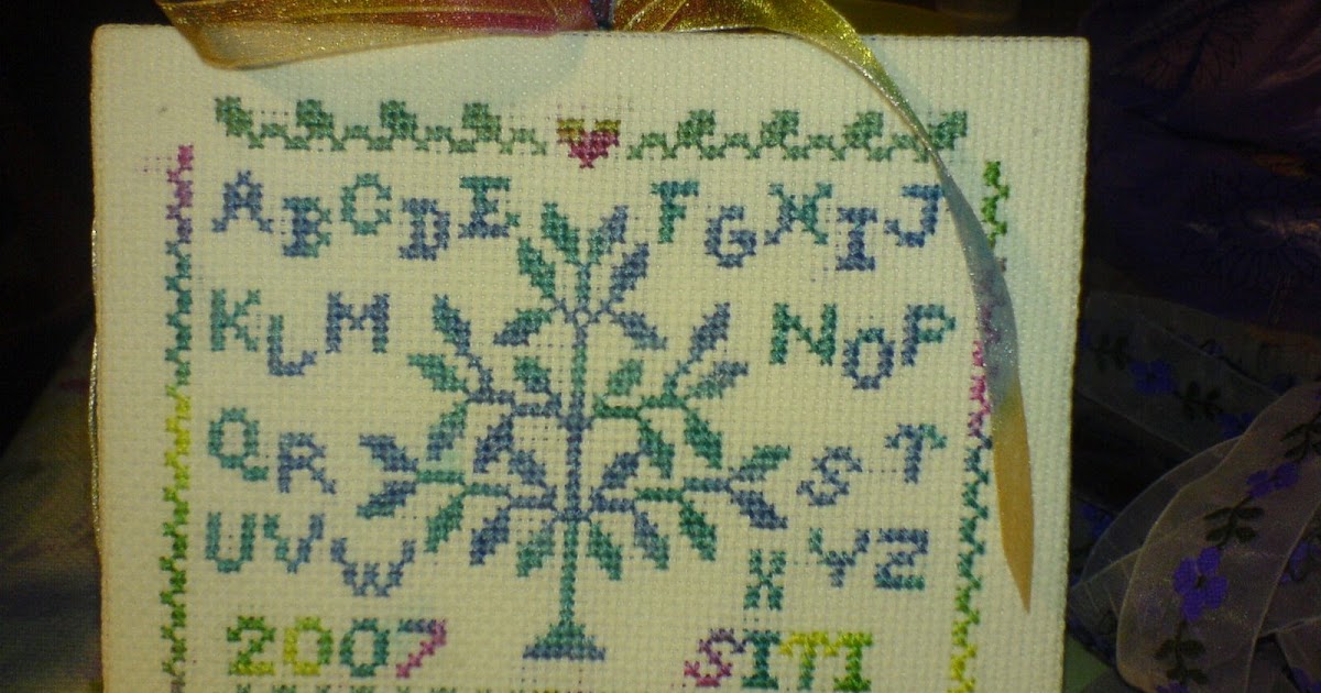 MOMMA CREATIVE FINGERS: Cross stitch on the go