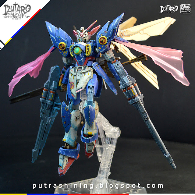 Izutaro Project Merdeka: HGBF 1/144 Wing Gundam Fenice Custom by Putra Shining