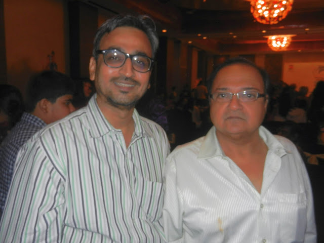Camaal Mustafa Sikander with Bollywood Actor Rakesh Bedi
