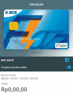 cek saldo e money di nfc terbaru