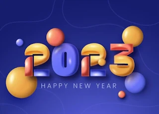 تهنئة بالعام الجديد Happy New Year 2023