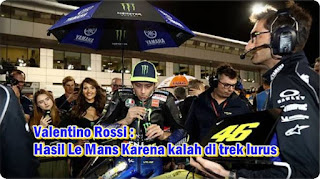 Rossi kalah kecepatan Le mans