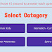 Advanced Blogger Quiz with timer And Category
