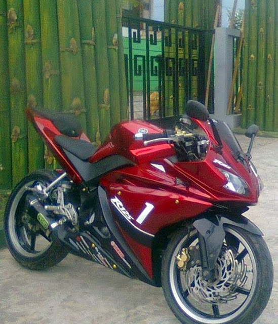 Foto Modif Vixion Sport Elegan Model R125 Biaya Rp 11 Jutaan