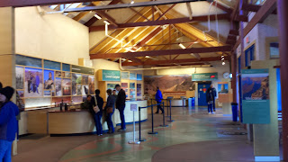 Inside the Grand Canyon visitor center