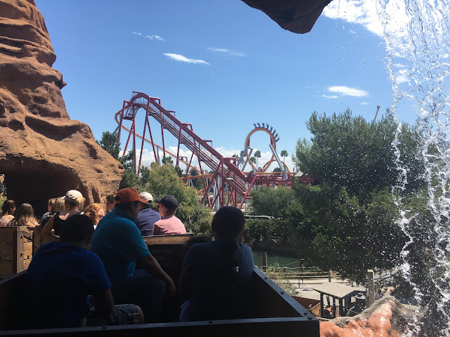 Silver Bullet Roller Coaster From Calico Mine Ride Knotts Berry Farm