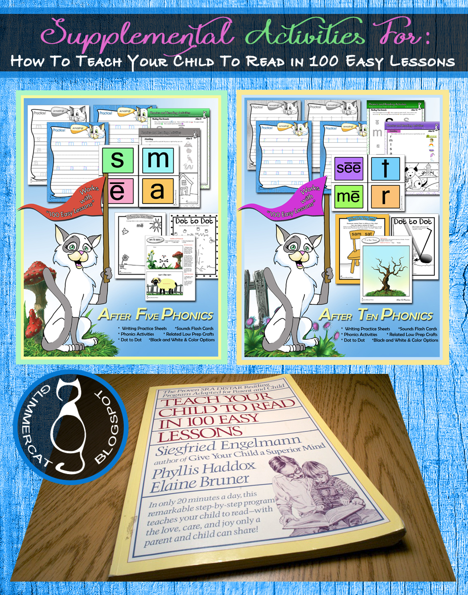 Glimmercat Education Supplemental Activities For Teach Your