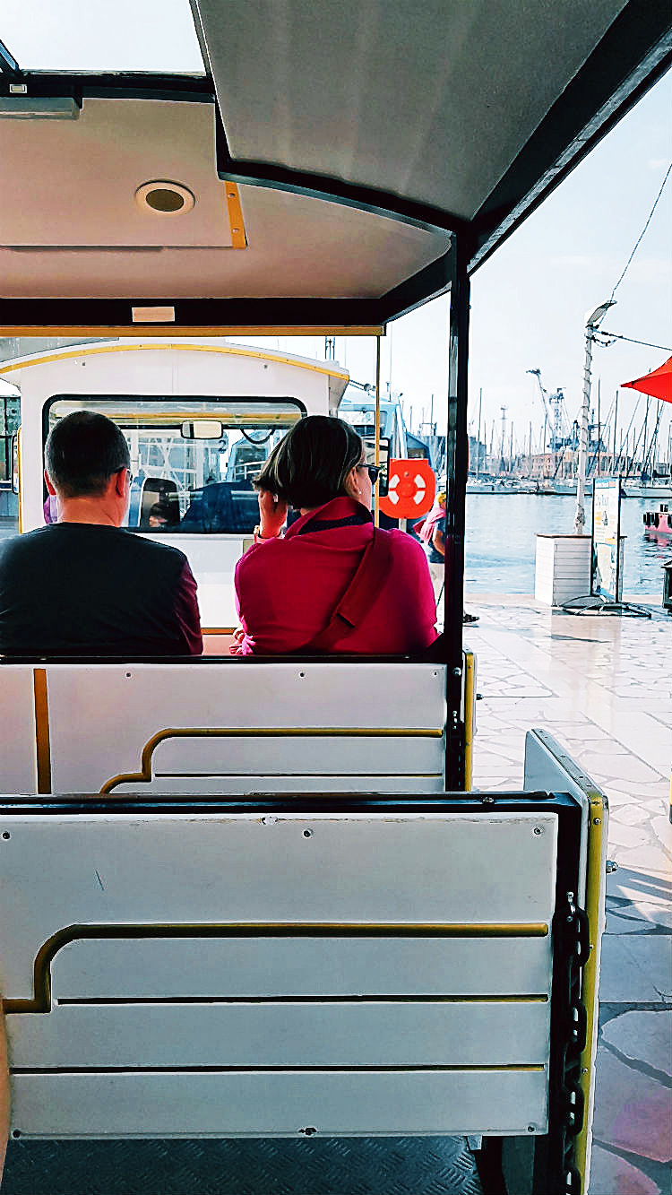 Mit der Touristenbahn vom Hafen aus durch Toulon zur Besichtigung der Sehenswürdigkeiten | Ein Spaziergang durch die Altstadt von Toulon (Reisebericht im Rahmen einer Kreuzfahrt mit der Mein Schiff 5 von Tui Cruises) | Arthurs Tochter kocht. Der Blog für food, wine, travel & love