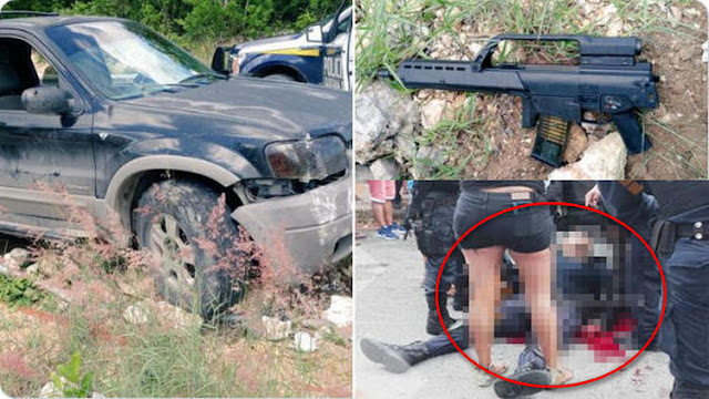 Por "Matapolicias" SSP de Quintana Roo ofrece millonaria recompensa por lo sicarios que emboscaron, rafaguearon y abatieron a sus elementos.