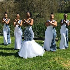 African Wedding Dresses: Mermaid South African Wedding Dresses.