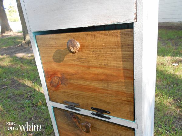 Contemporary Rustic Vegetable Bin Makeover from Denise on a Whim
