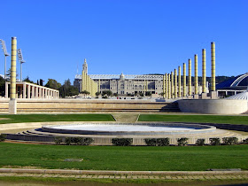 Olympic Stadium of Montjuïc in Barcelona