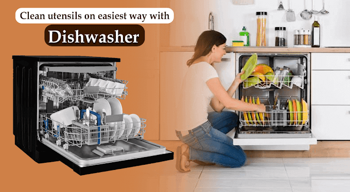Clean utensils on easiest way with Dishwasher