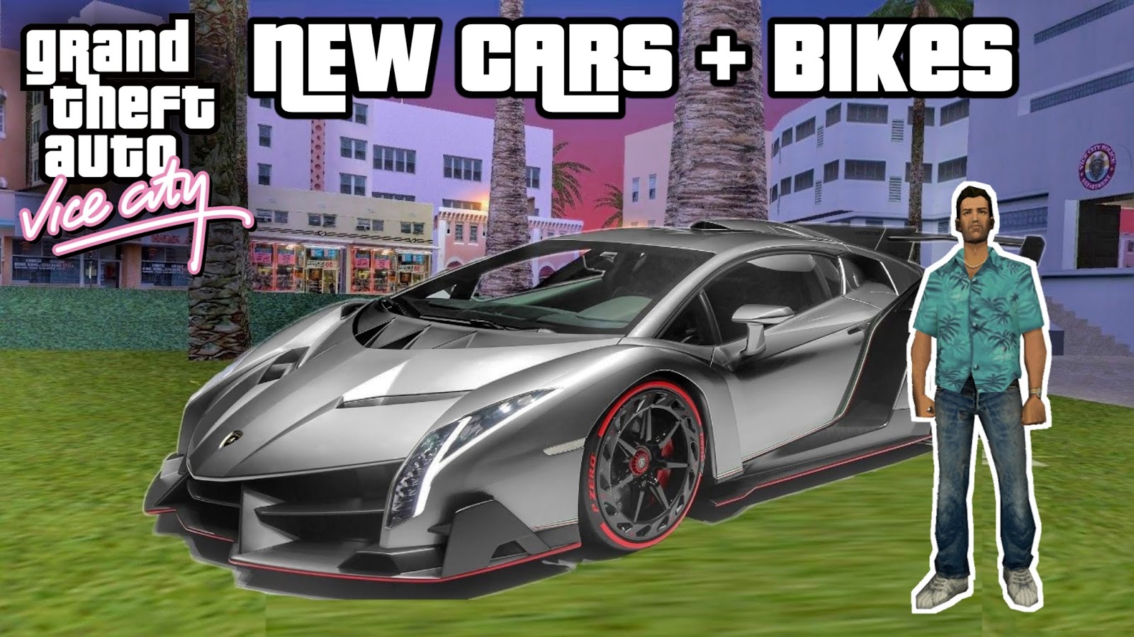 GTA VICE CITY CARS &amp; BIKES MODE PACK FOR ANDROID - Techy Harsh