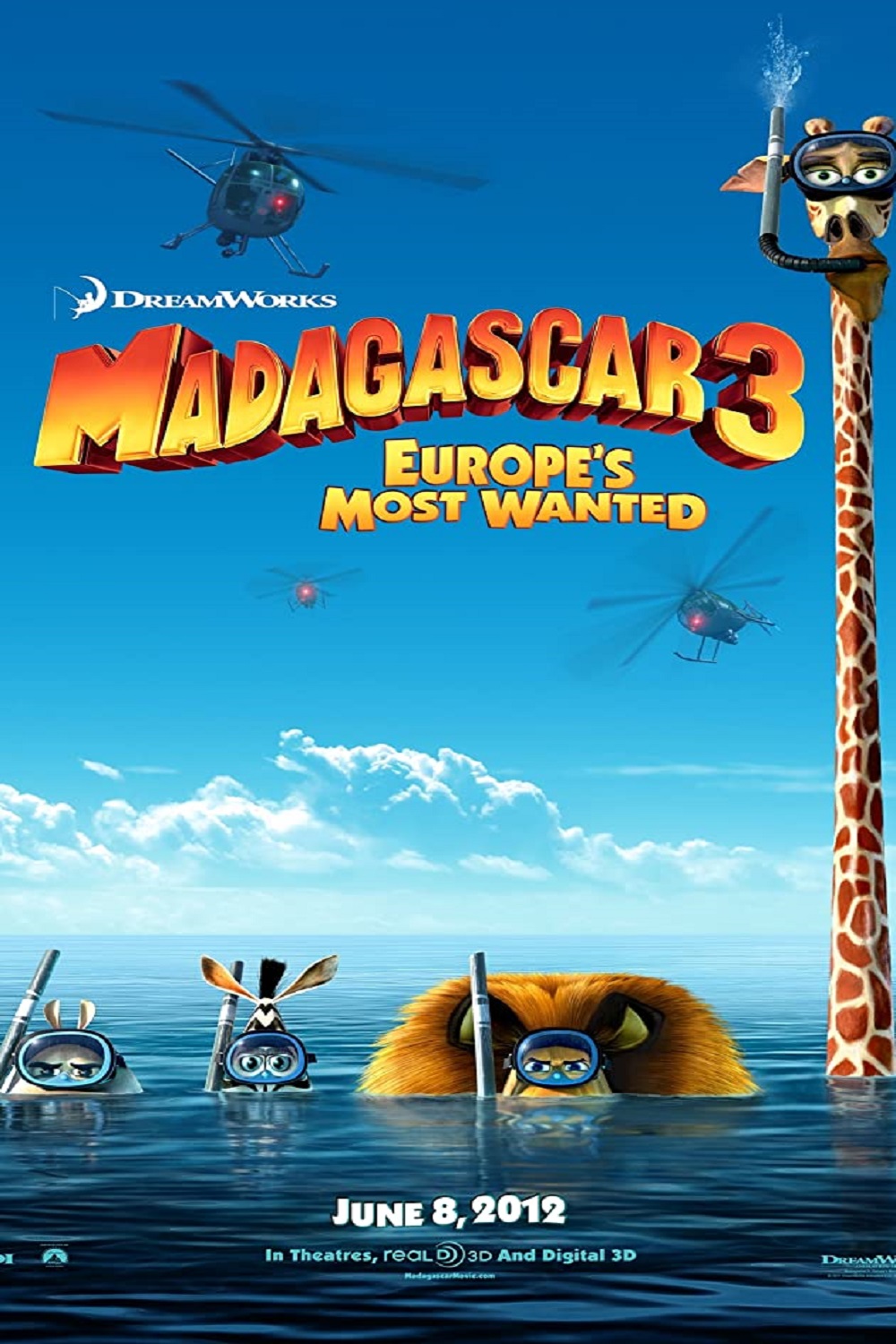 2012 Madagascar 3: Europe's Most Wanted