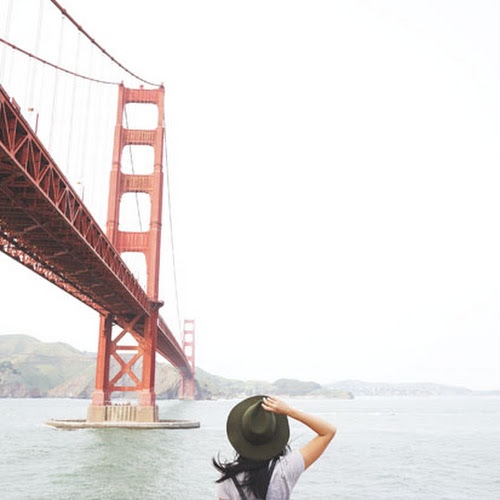 California Road Trip | Day 2/10: The Golden Gate Bridge + Lands End