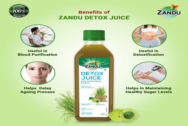 Zandu Detox Juice Benefits In Hindi