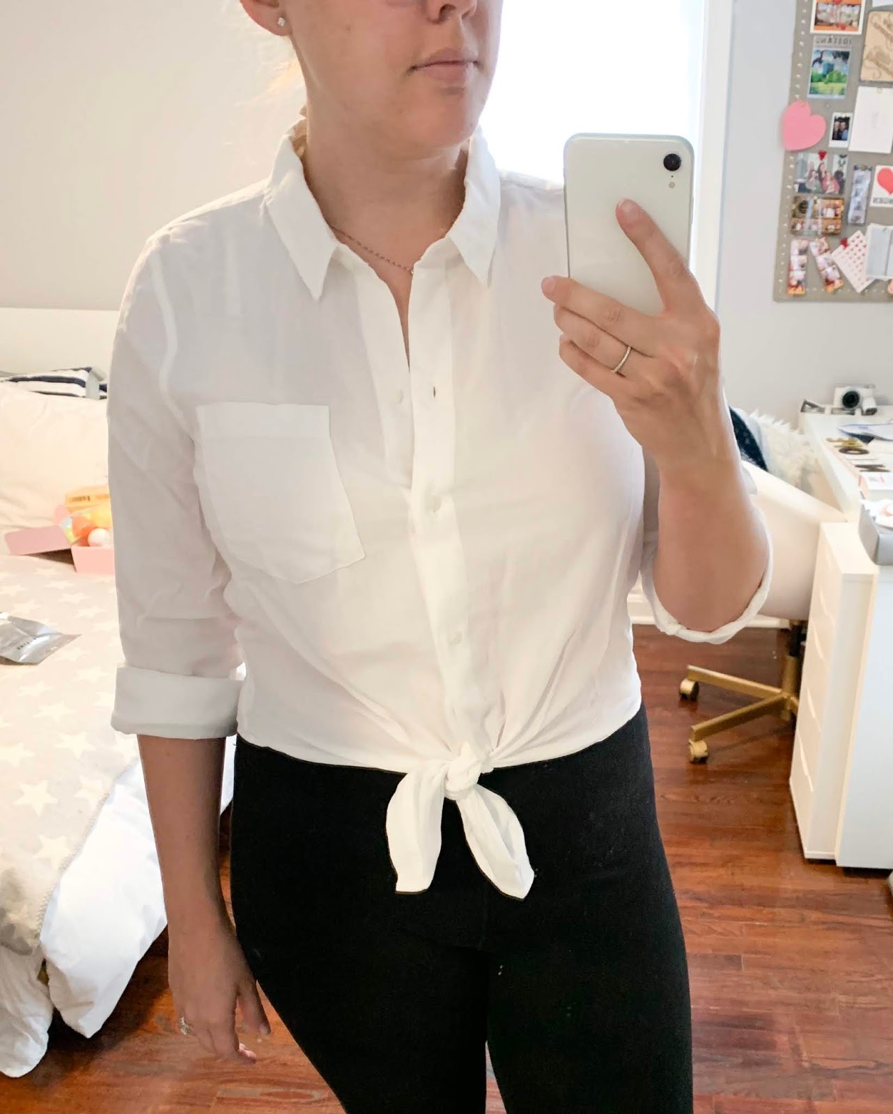  Tie Front Shirt MADEWELL