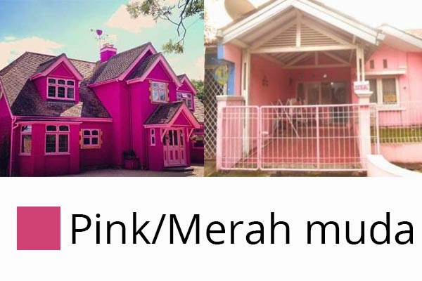 Ide Gambar Rumah  Minimalis  Warna  Pink  Gambar Rumah 
