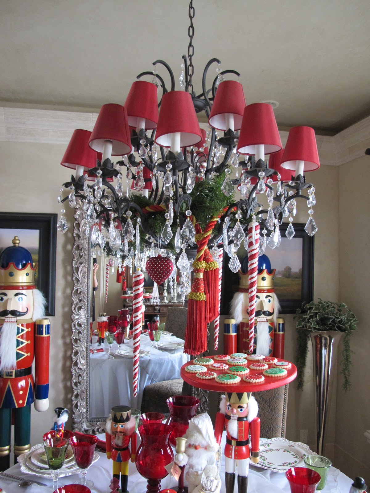 Ceiling fan dressed for Christmas  on Pinterest Ceiling 