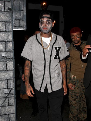 chris brown halloween 2012