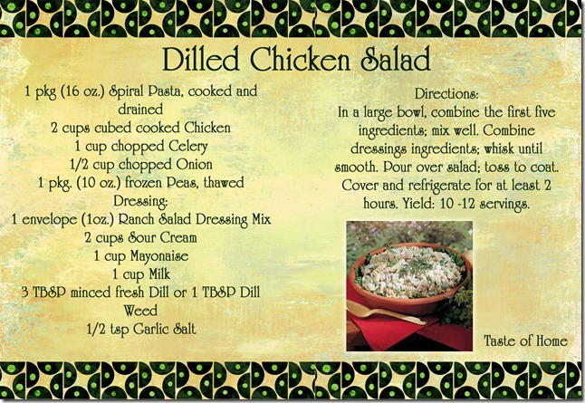 Dilled Chicken Salad