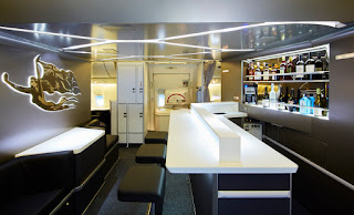 Virgin Australia's in-flight bar