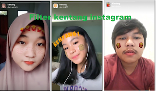 Filter kentang instagram, Begini cara mendapatkan filter kentang instagram