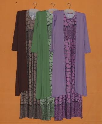  Gamis  Cardigan  Panjang  GKM4694 Grosir Baju Muslim Murah 