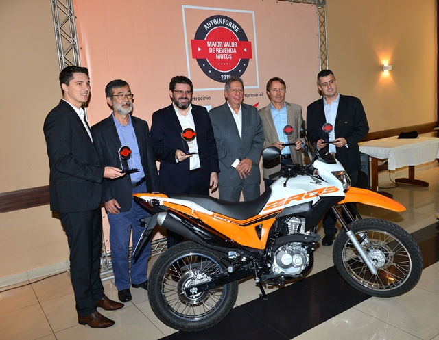 INSTITUCIONAL: Honda NXR 160 Bros é campeã geral do Selo Maior Valor de Revenda – Motos 2018