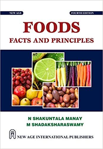 Food facts and principles | Food facts and principles by shakuntala manay pdf download 