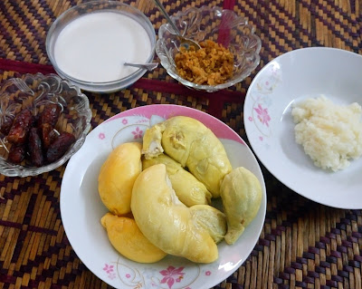 Pulut Durian Versi Kelantan  Dkna Abza